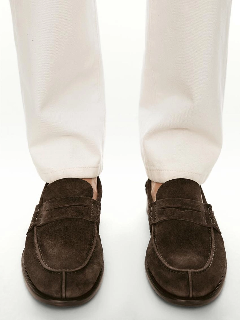 Туфли без застежки из кожи penny