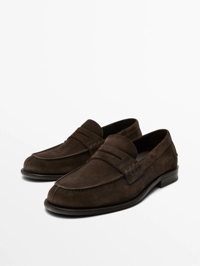 Туфли без застежки из кожи penny