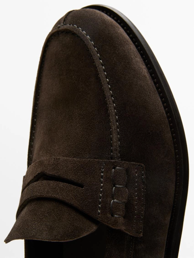 Туфли без застежки из кожи penny