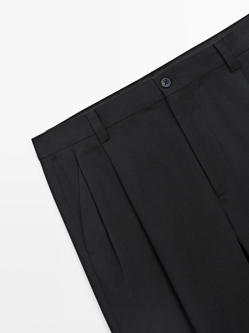 Хлопковые брюки с ластиком