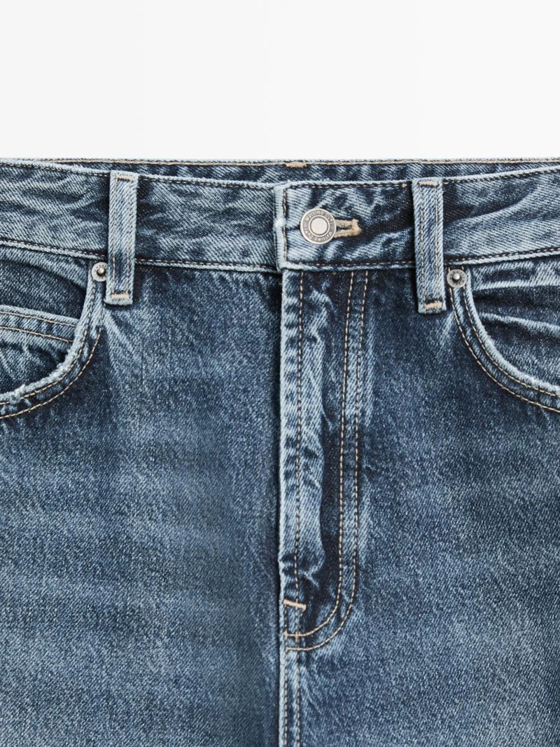 Джинсы с бочонковым кроем