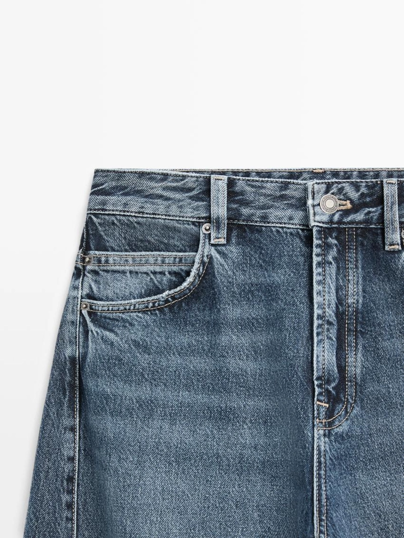 Джинсы с бочонковым кроем