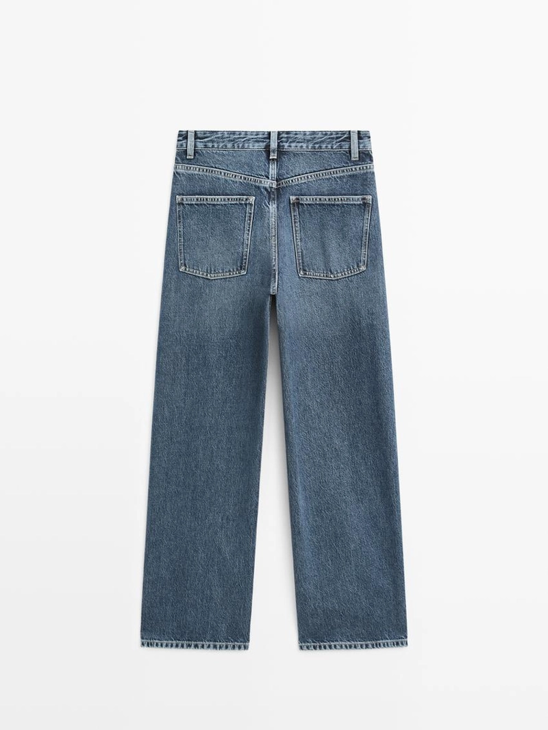 Джинсы с бочонковым кроем