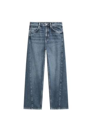 Джинсы с бочонковым кроем- Заказать в России