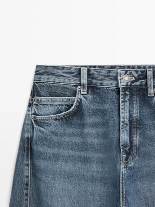 Джинсы с бочонковым кроем- Заказать в России