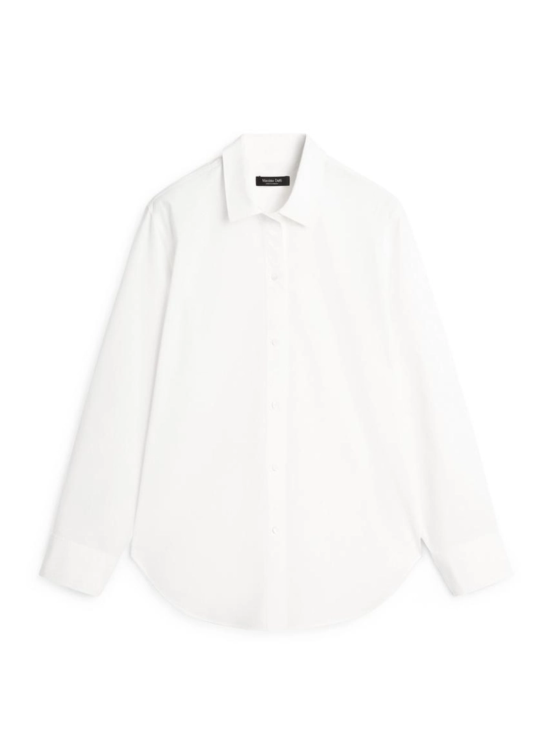 Рубашка из 100% хлопкового поплина