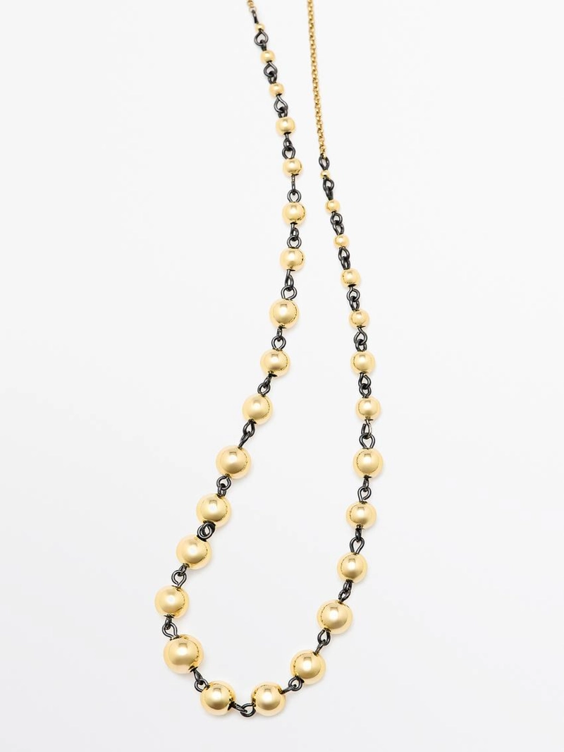 Цепочка с бусинами