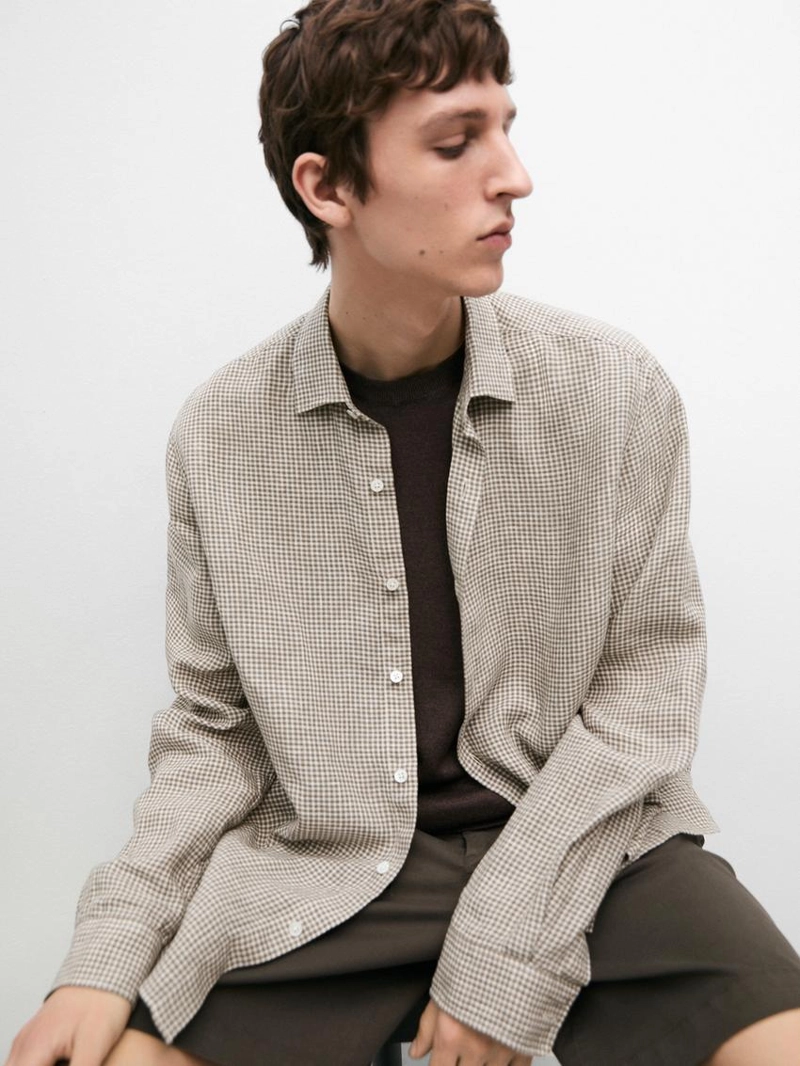 Шорты бермуды из хлопково-синтетической смеси с карманом