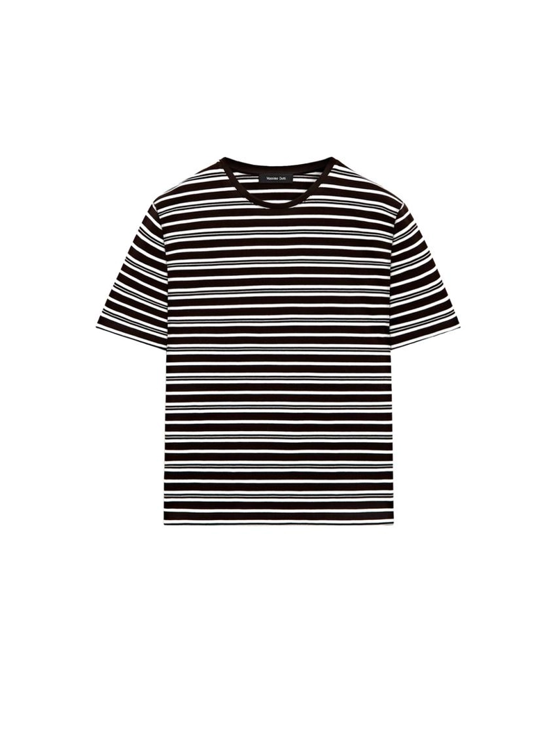 Футболка с коротким рукавом в полоску