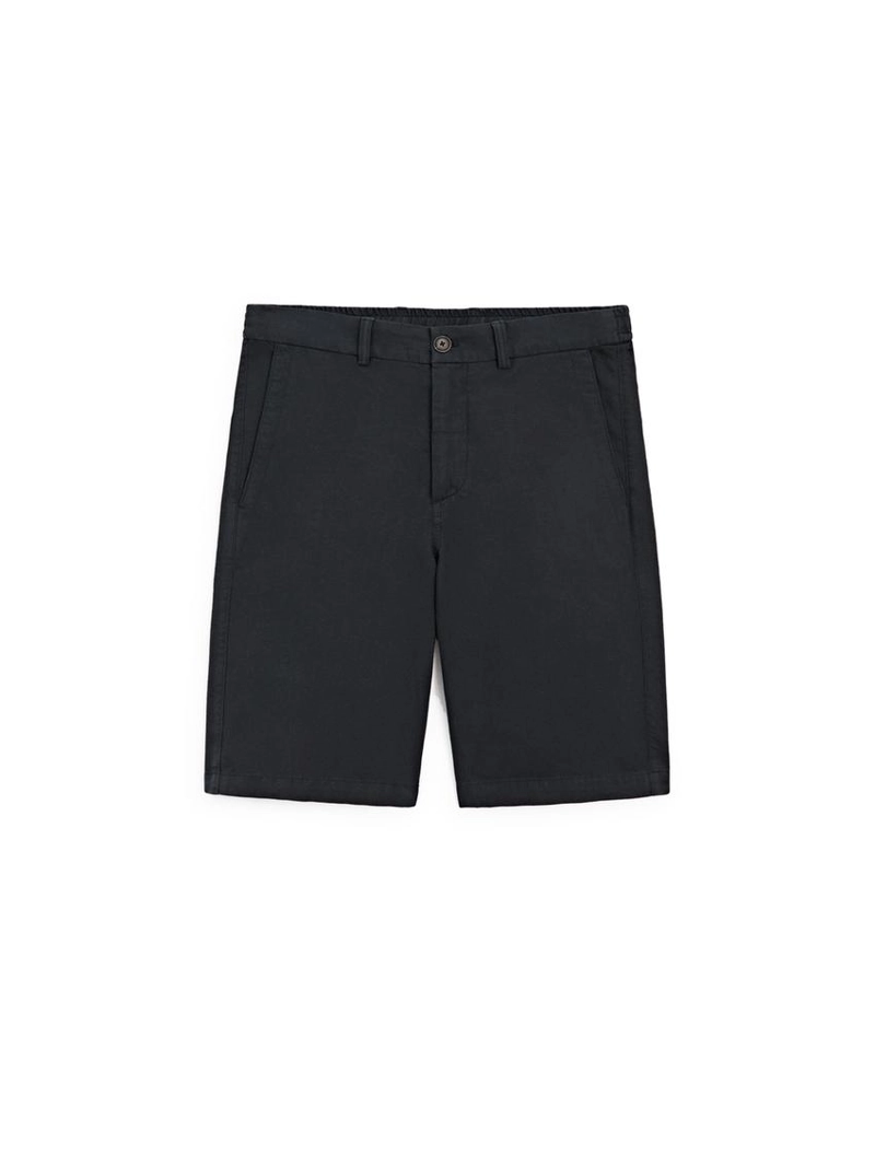 Бермуды из льняной смеси