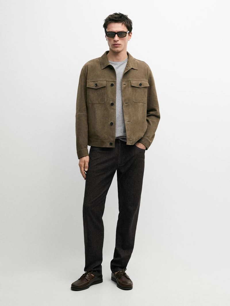 Джинсовые брюки свободного кроя с эффектом денима