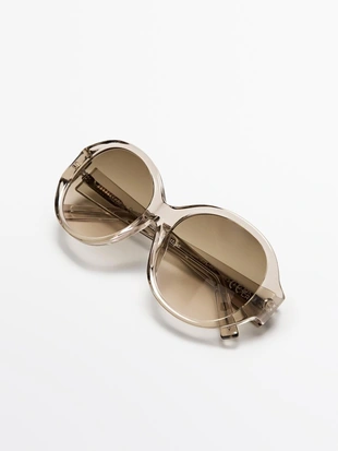 Солнцезащитные очки круглой формы- Заказать в России