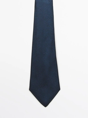 Галстук из 100% шелкового макового шелка- Заказать в России