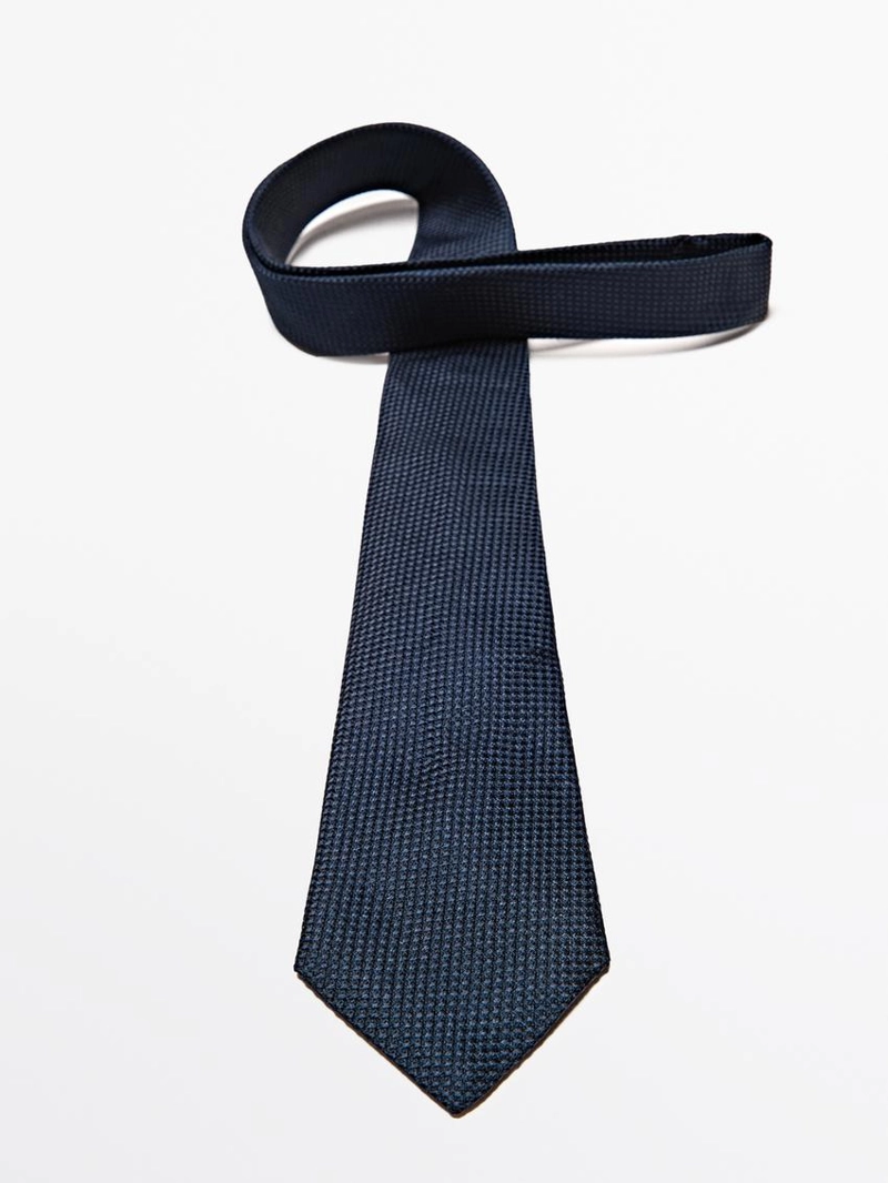 Галстук из 100% шелкового макового шелка