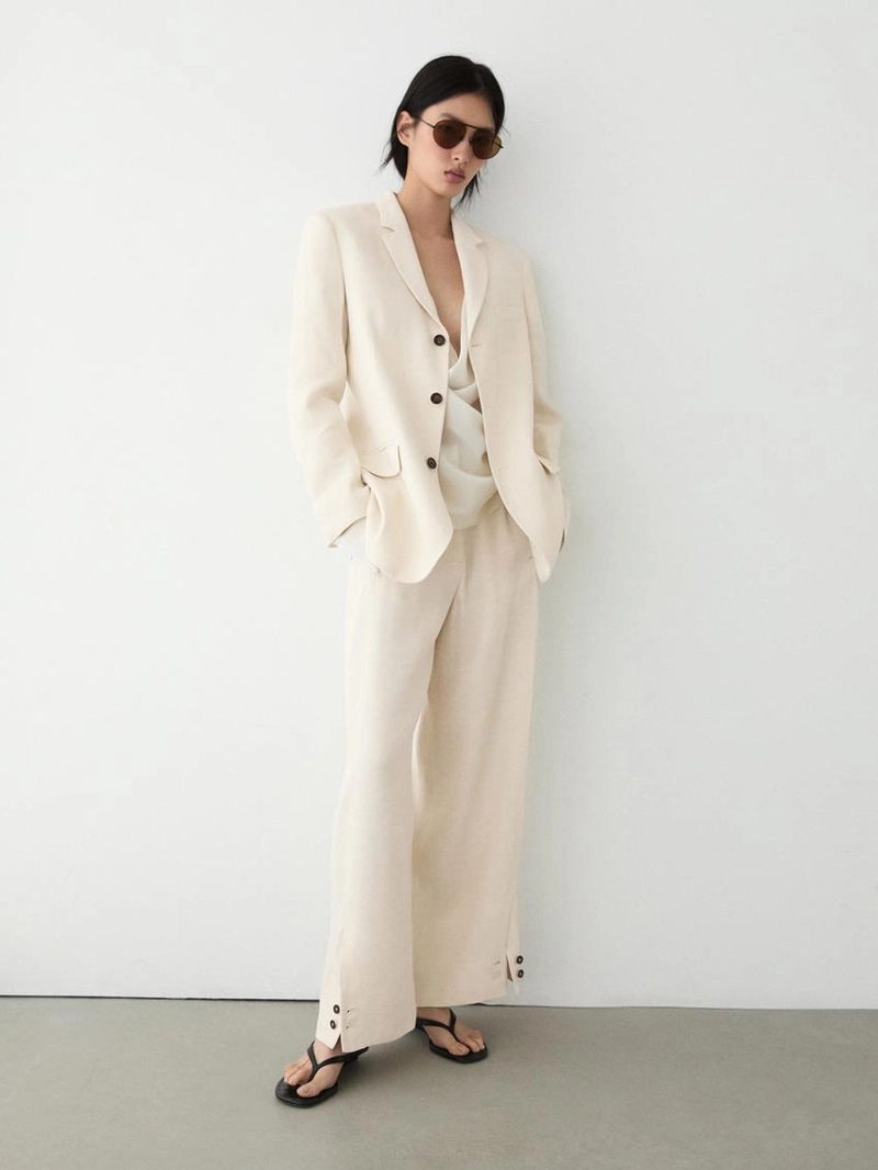 Пиджак из льняной смеси