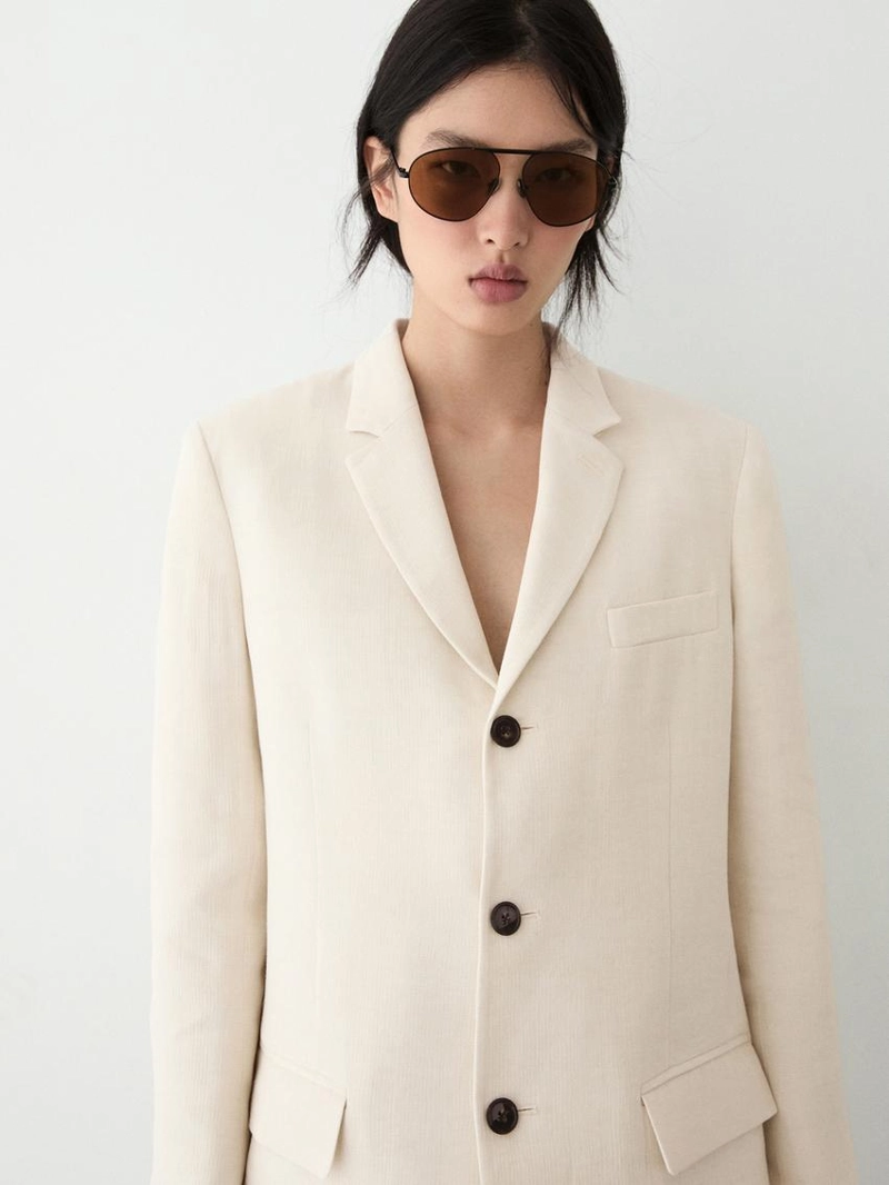 Пиджак из льняной смеси