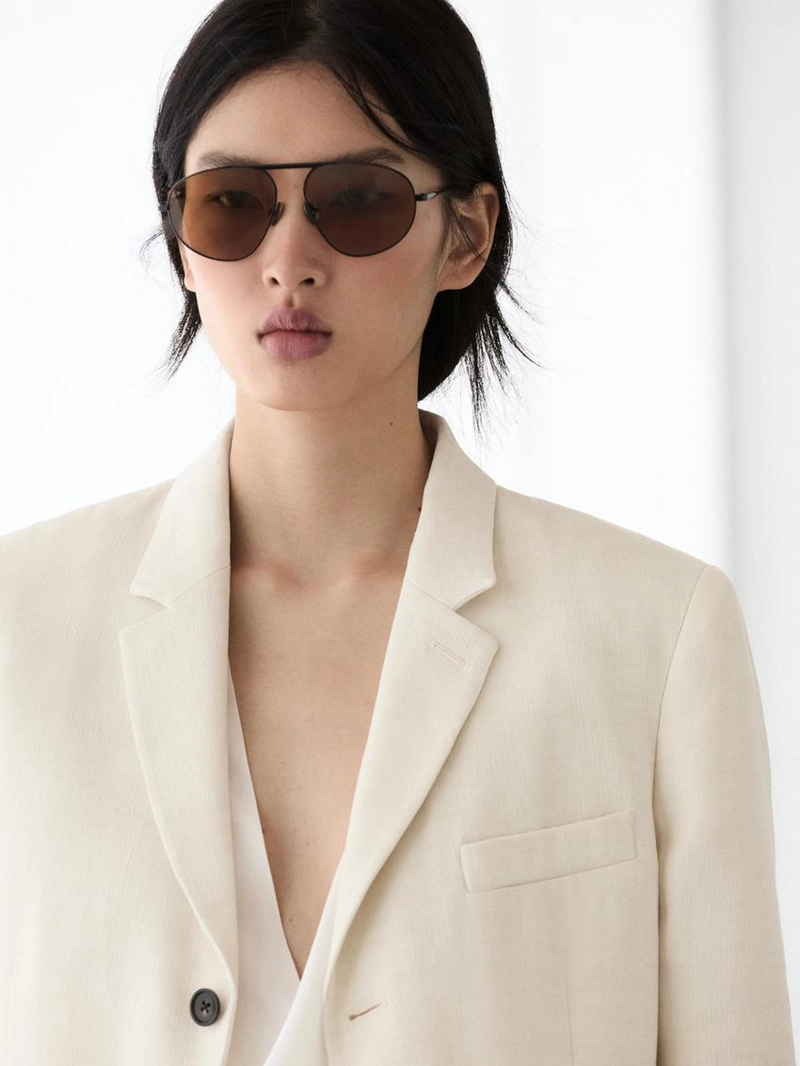 Пиджак из льняной смеси