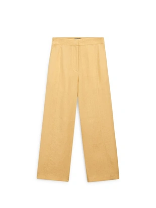 Льняные брюки свободного кроя- Заказать в России