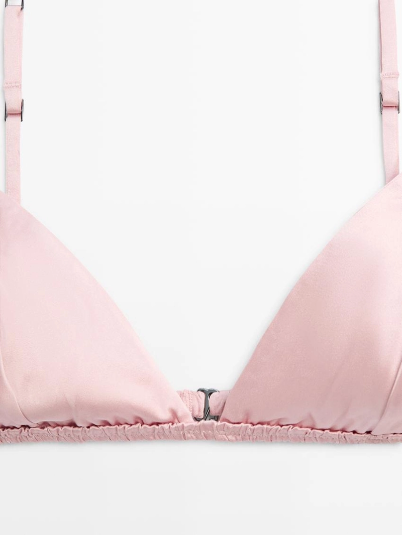 Топ из шелкового трикотажа