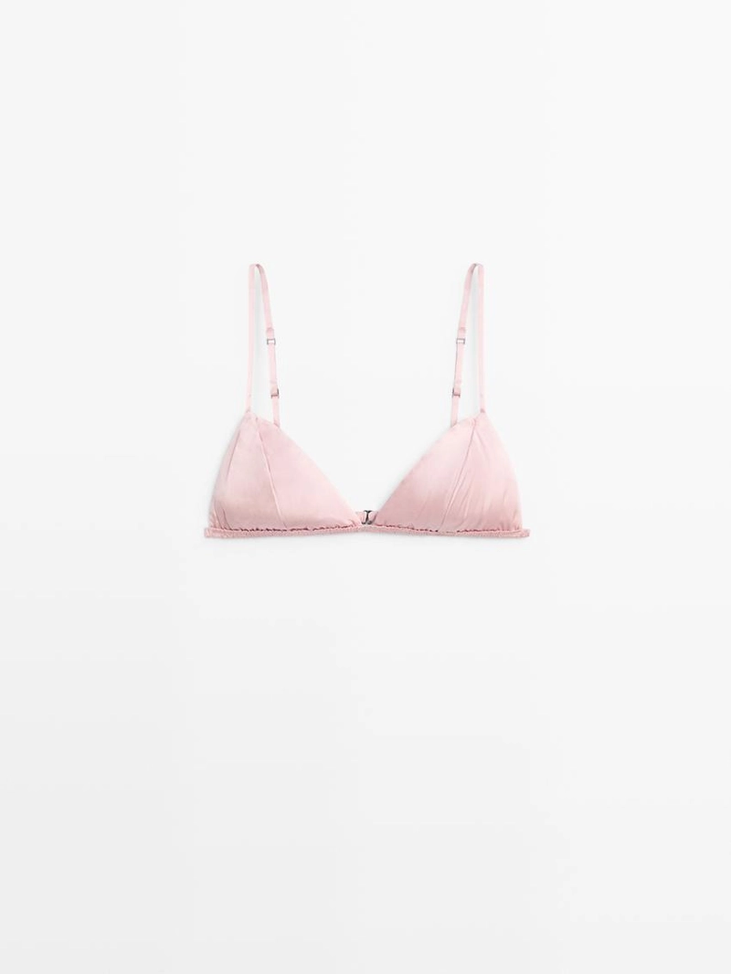 Топ из шелкового трикотажа