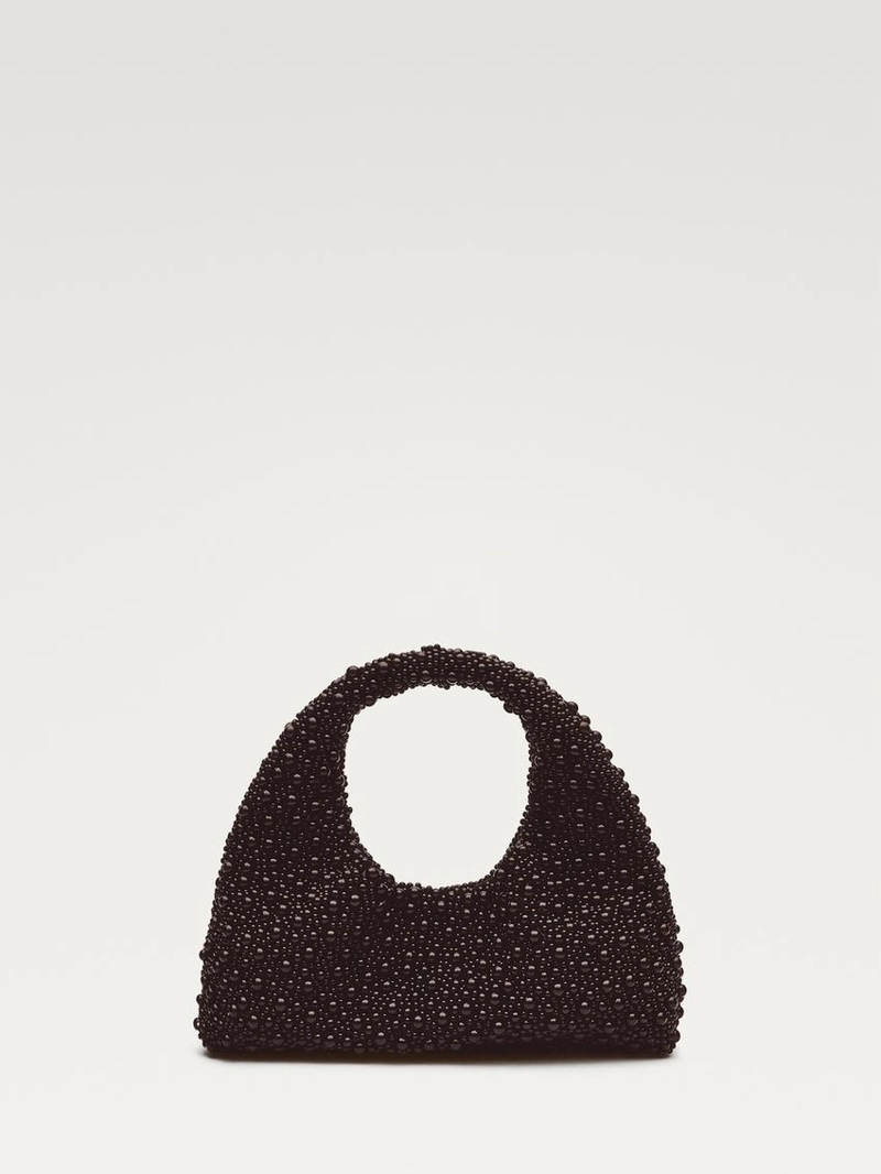 Мини сумка с бисером