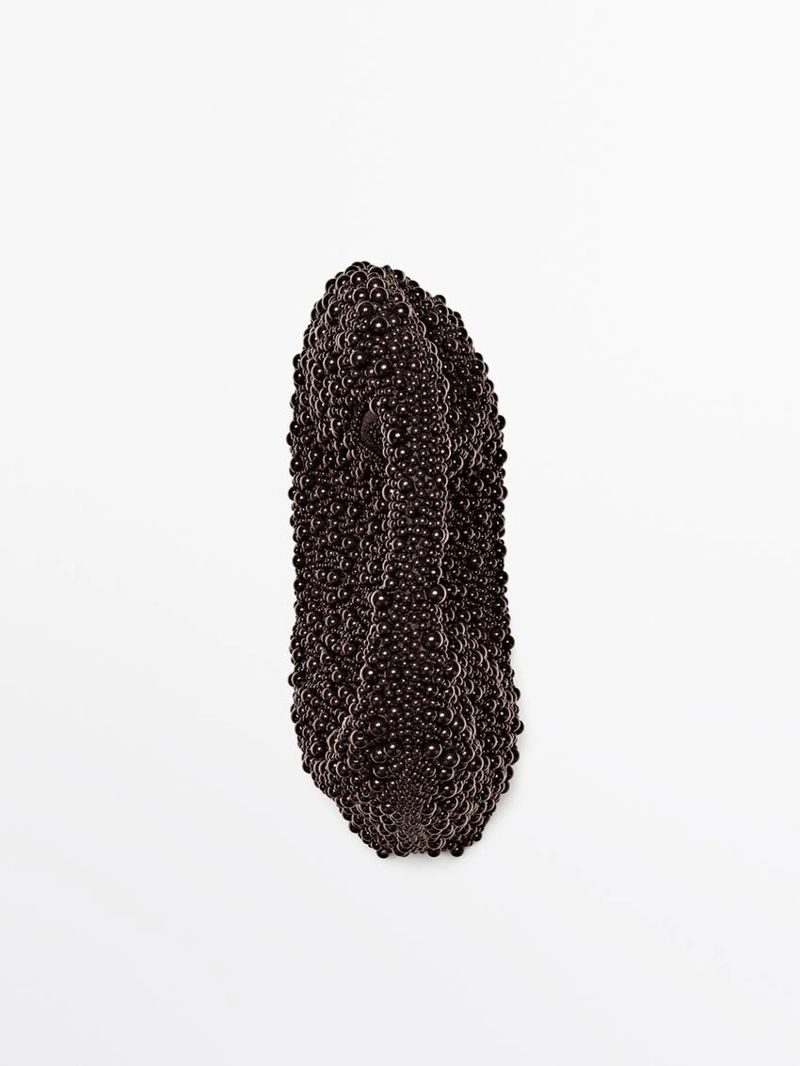 Мини сумка с бисером