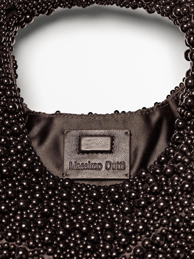 Мини сумка с бисером