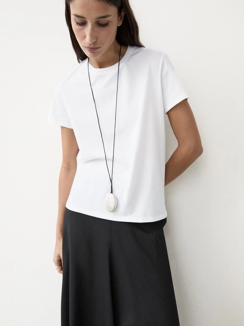 Футболка с коротким рукавом из 100% хлопка