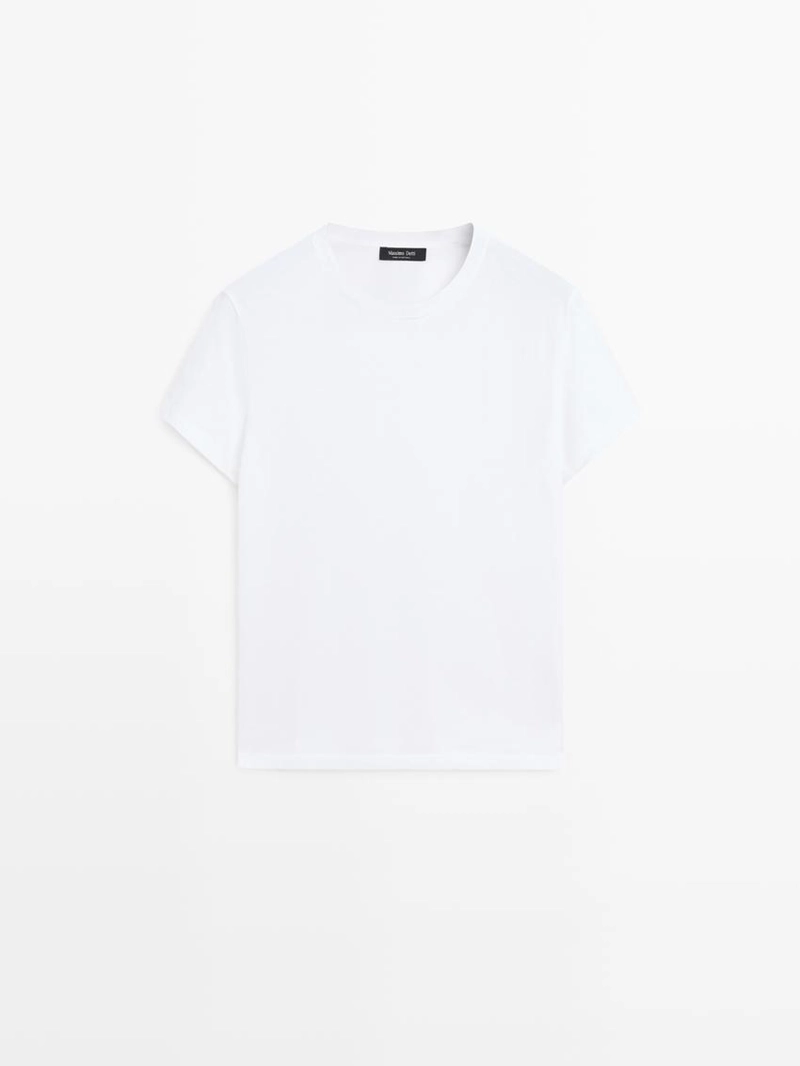 Футболка с коротким рукавом из 100% хлопка