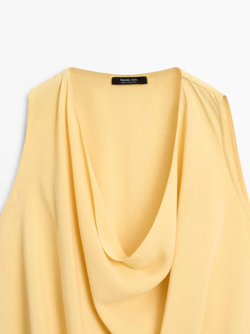 Длинный плавный асимметричный топ