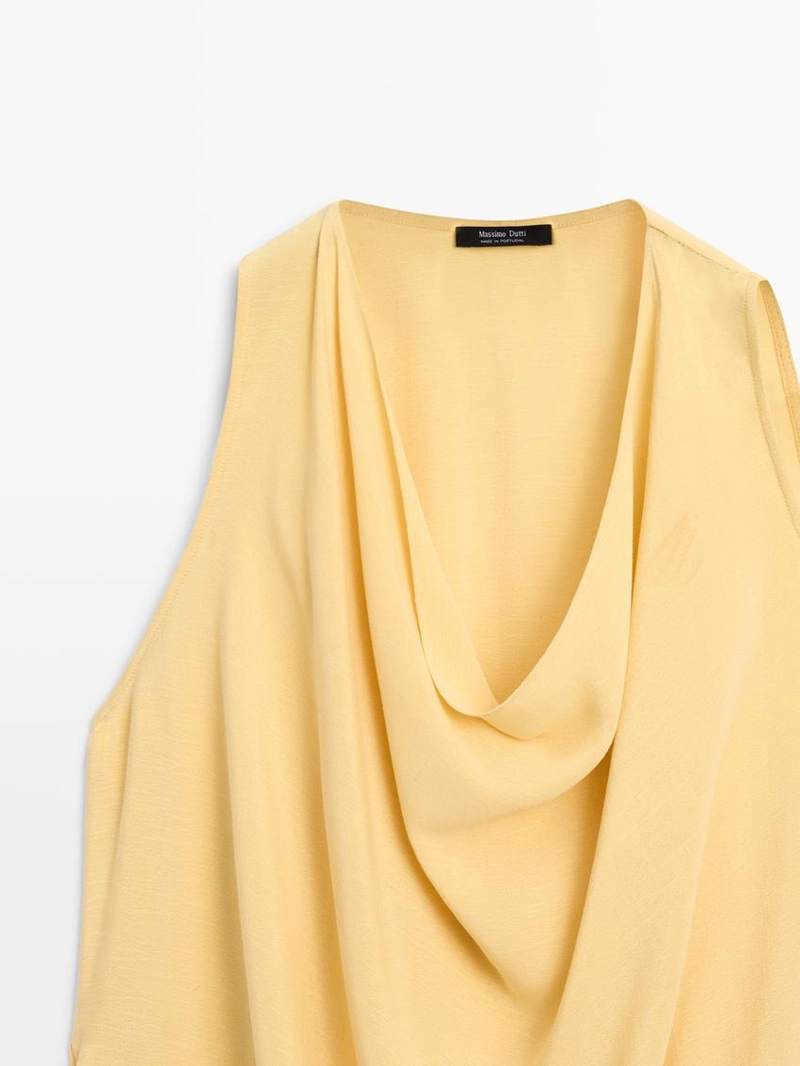 Длинный плавный асимметричный топ