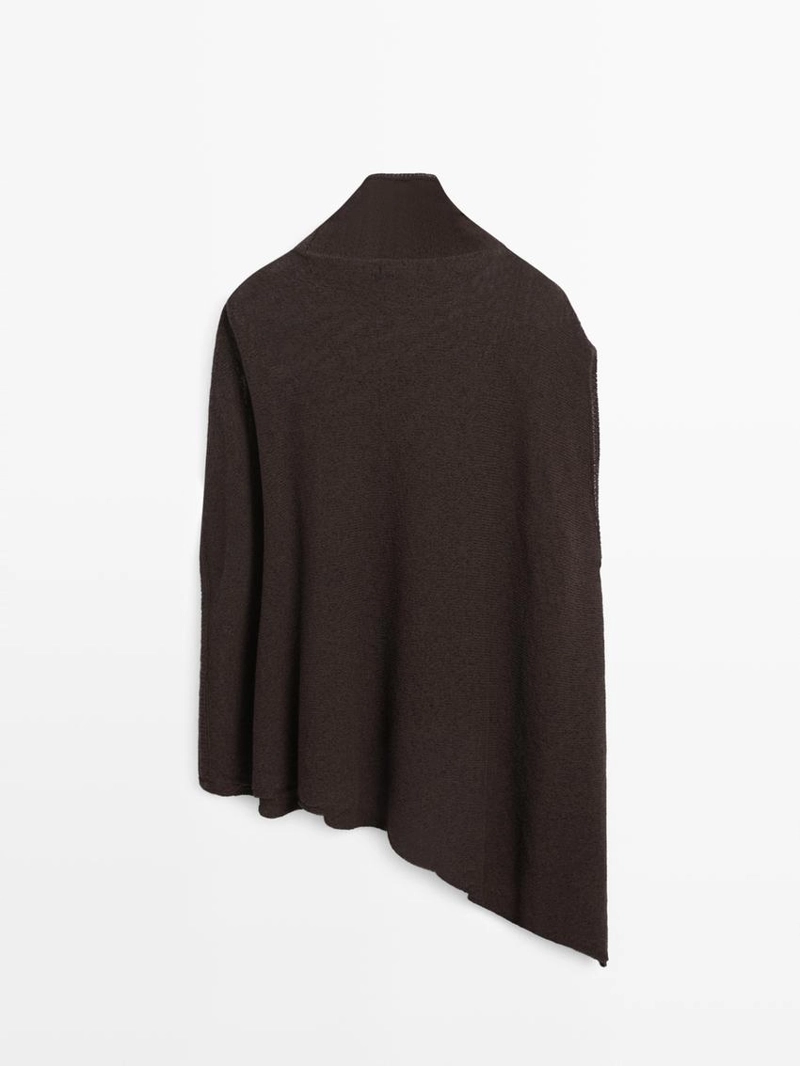 Палантин из хлопкового трикотажа