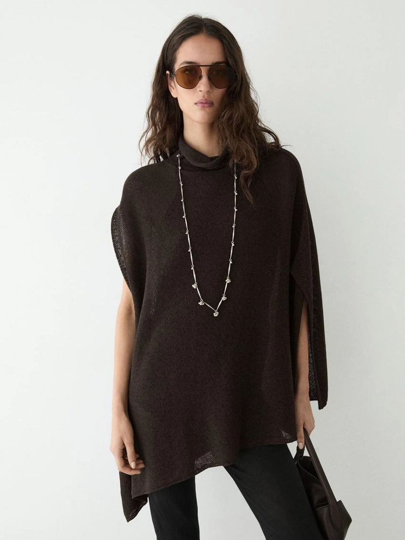 Палантин из хлопкового трикотажа