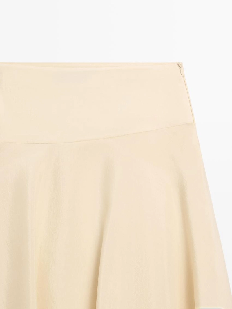 Юбка-миди с асимметричным подолом