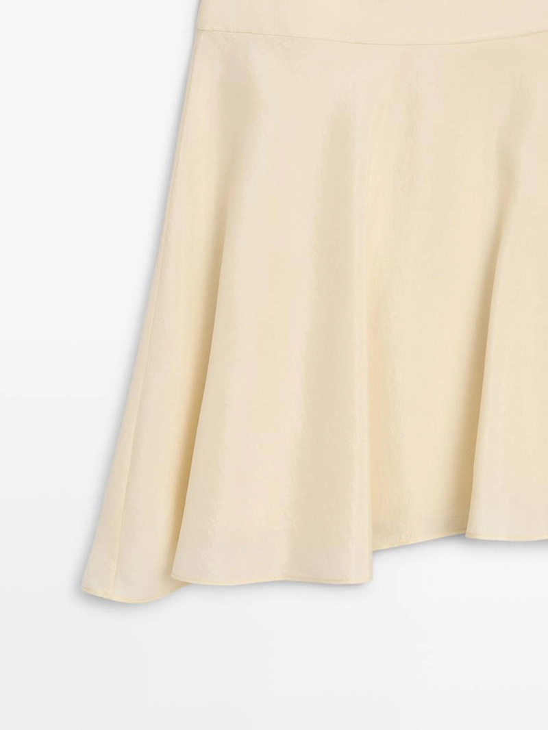 Юбка-миди с асимметричным подолом