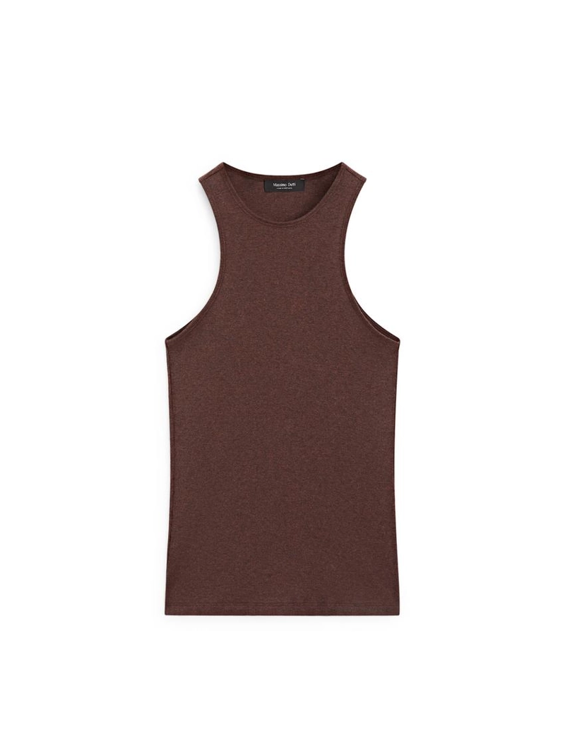 Топ из легкого трикотажа из 100% хлопка