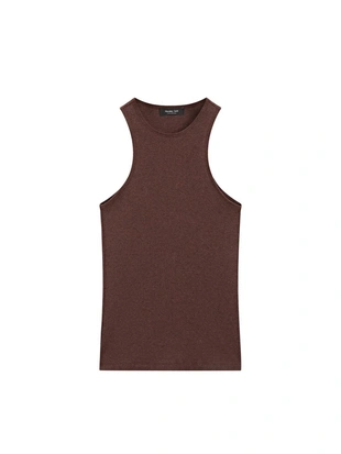 Топ из легкого трикотажа из 100% хлопка- Заказать в России