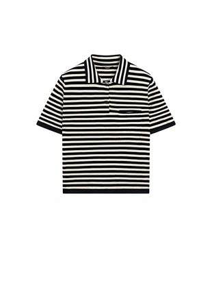 Поло из вязаного трикотажа с карманом- Заказать в России