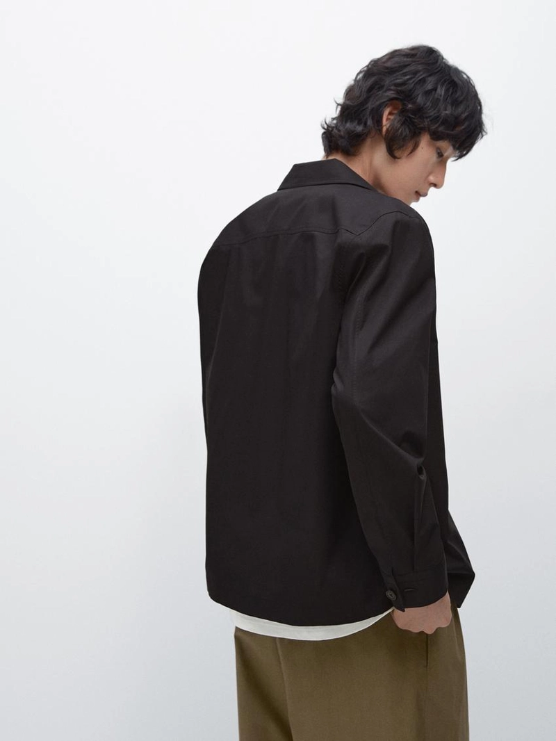 Рубашка-овершерт из 100% хлопка