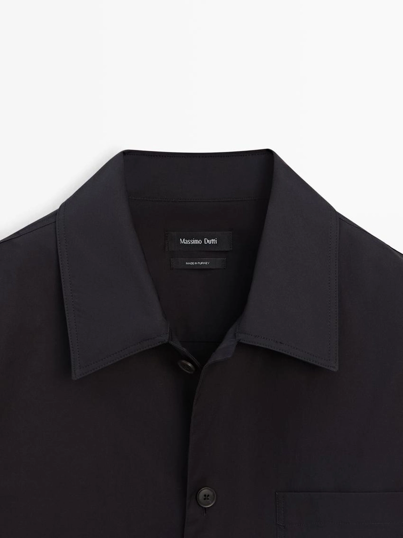 Рубашка-овершерт из 100% хлопка