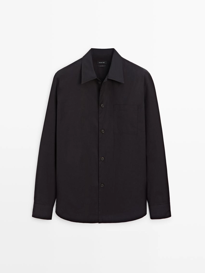 Рубашка-овершерт из 100% хлопка