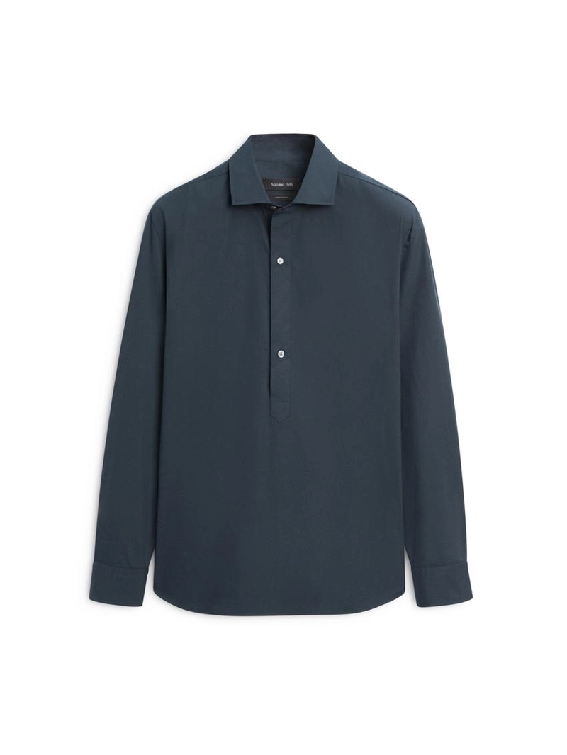 Поло с регулярной посадкой из эластичной ткани