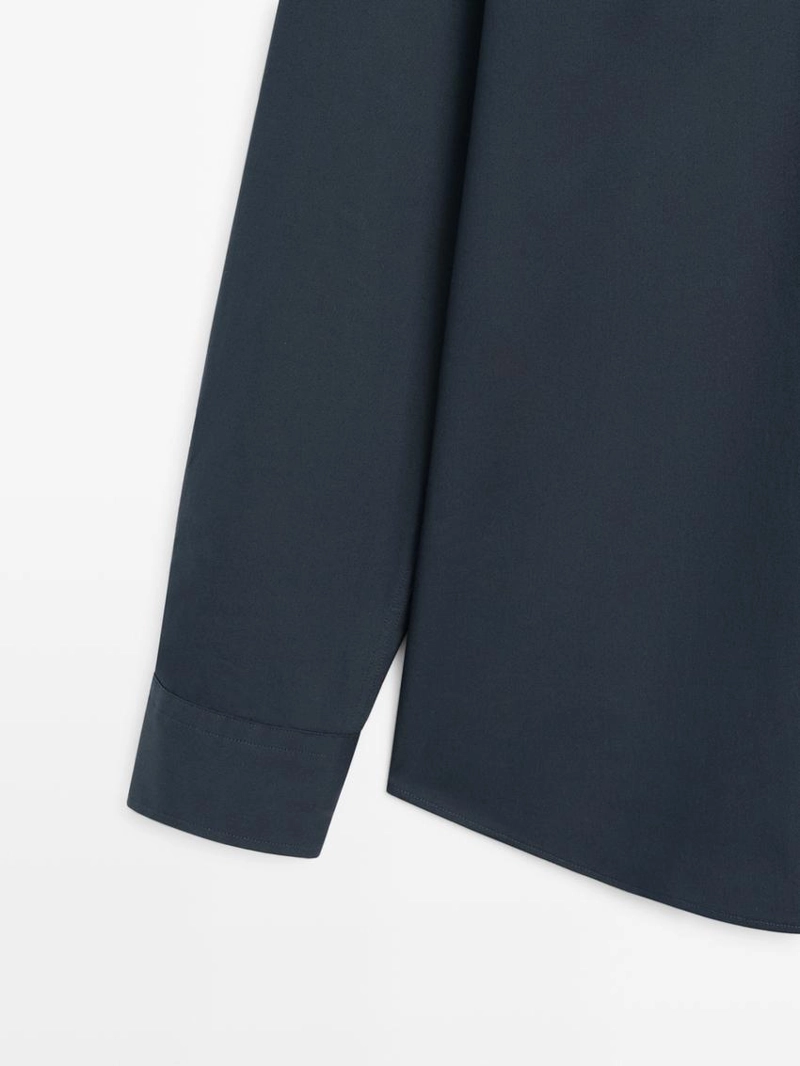 Поло с регулярной посадкой из эластичной ткани