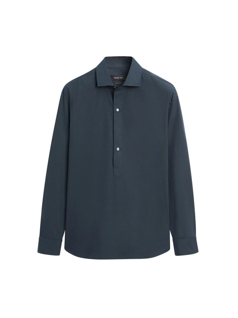 Поло с регулярной посадкой из эластичной ткани