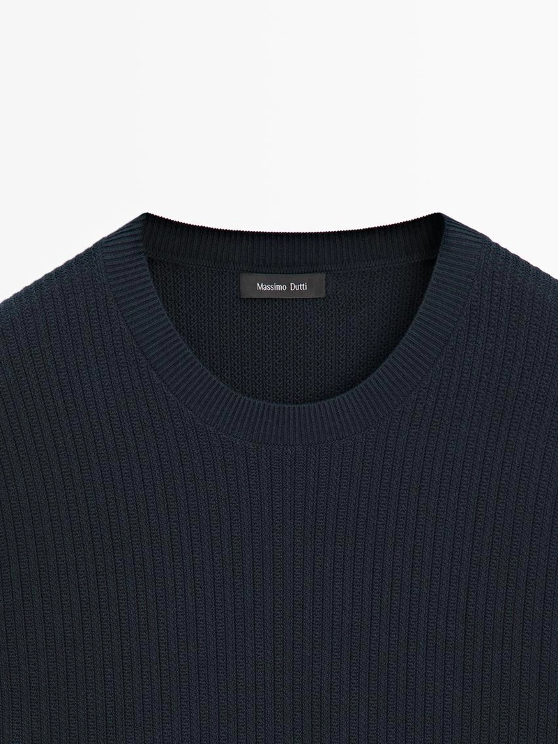 Футболка с коротким рукавом из хлопкового трикотажа