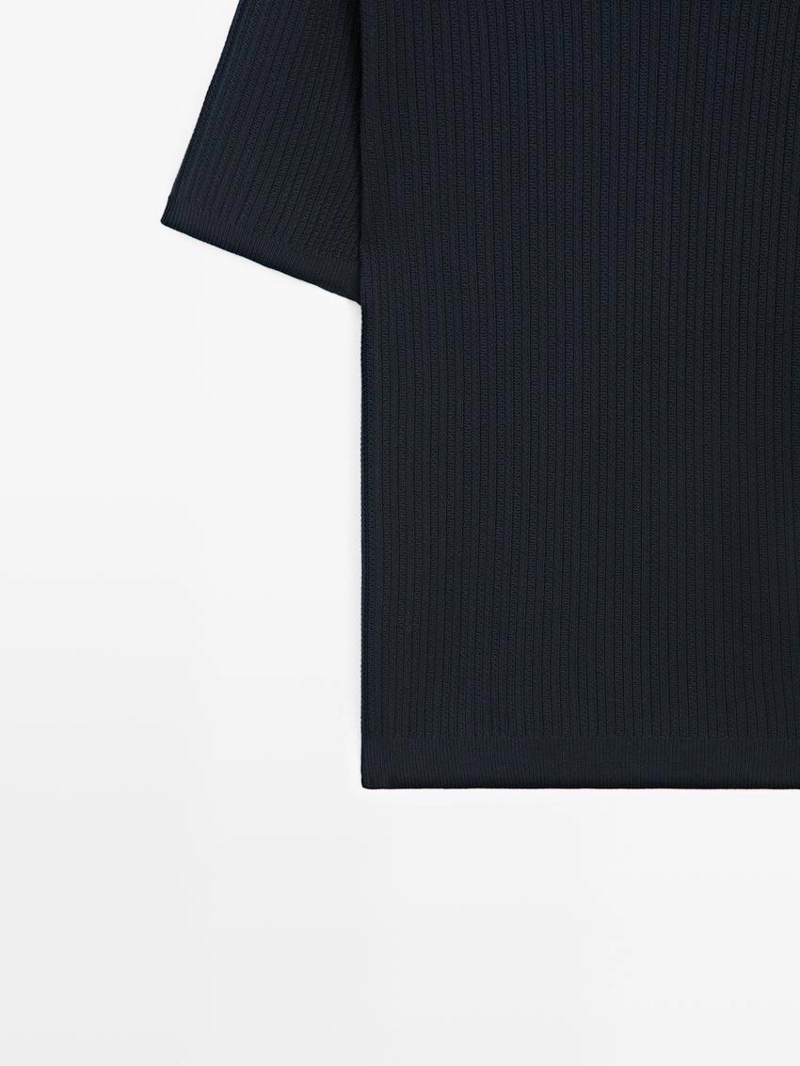 Футболка с коротким рукавом из хлопкового трикотажа