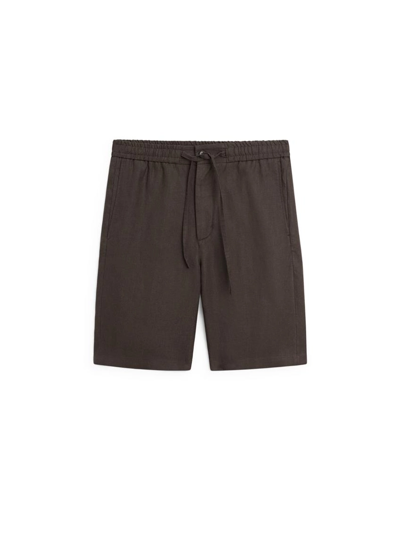 100% льняные шорты бермуды