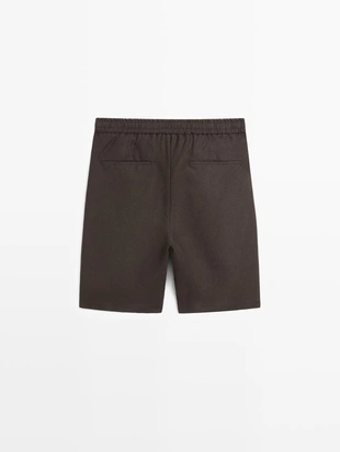 100% льняные шорты бермуды- Заказать в России