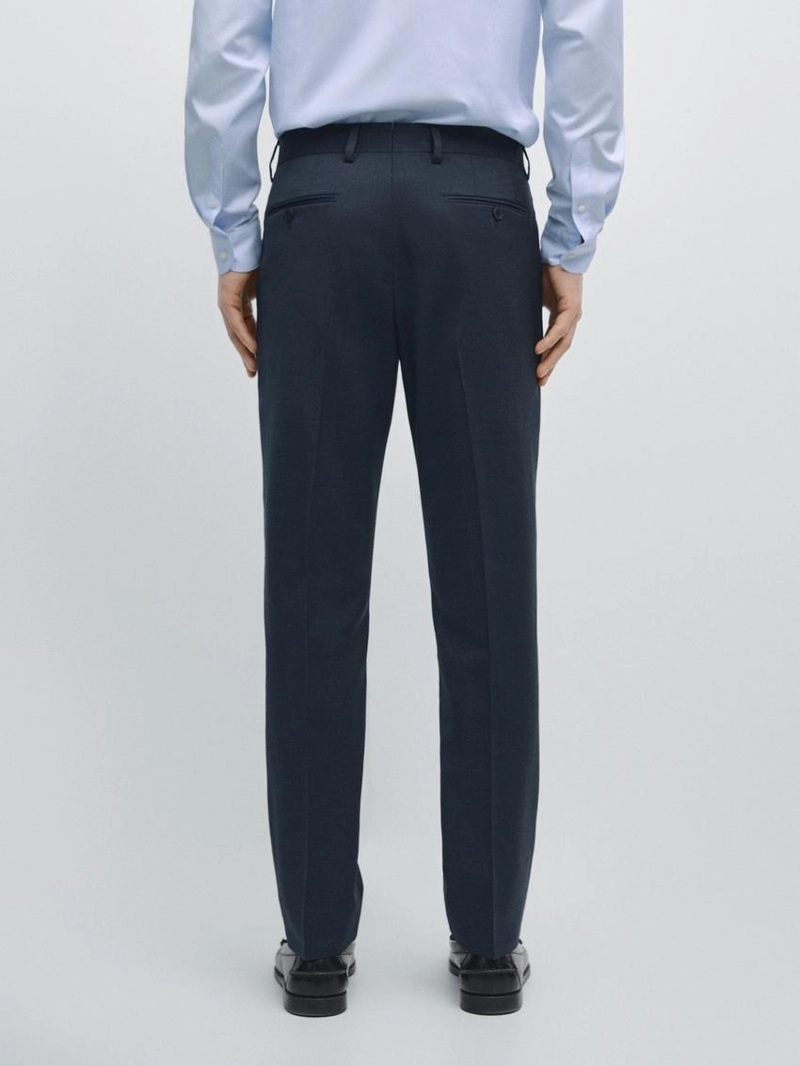 Брюки костюмные из холодной шерсти