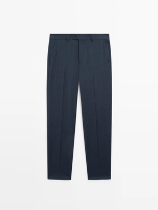 Брюки костюмные из холодной шерсти- Заказать в России